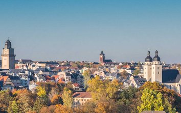 Auf diesem Foto ist die Partnerstadt Plauen zu sehen