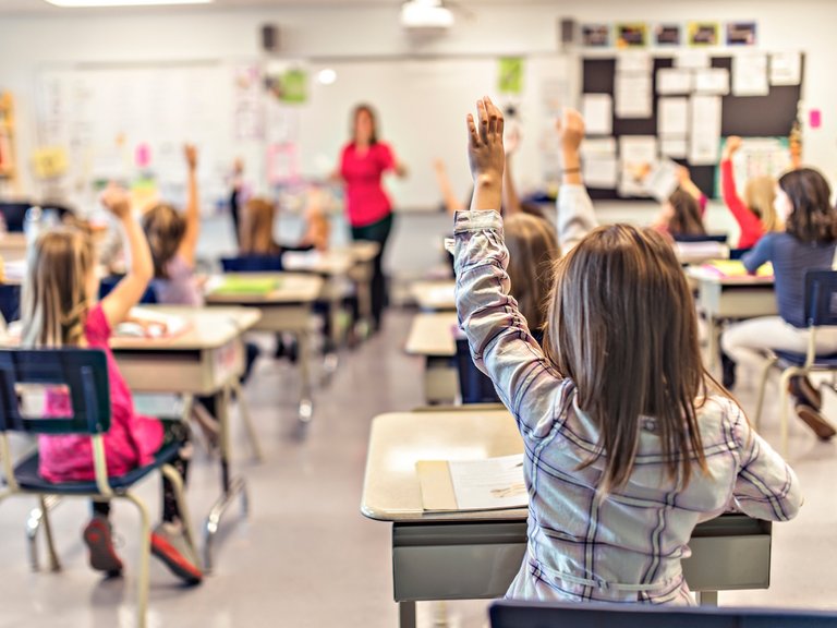 Auf diesem Foto sind Schüler zu sehen