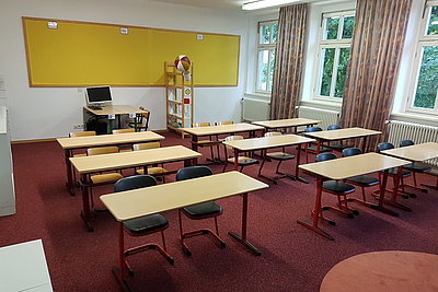 renovated classroom