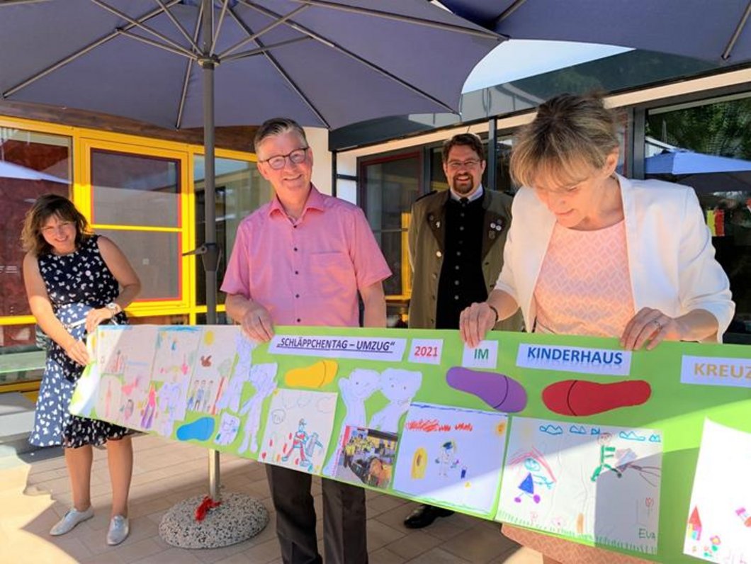 Auf diesem Foto ist ein Sonderpreis für Kinder am Schlappentag zu sehen