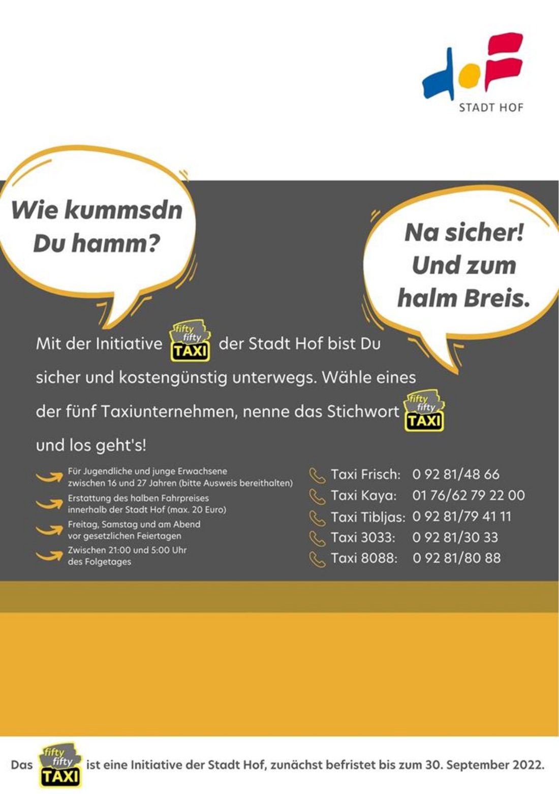 Auf diesem Foto ist ein Flyer zu sehen