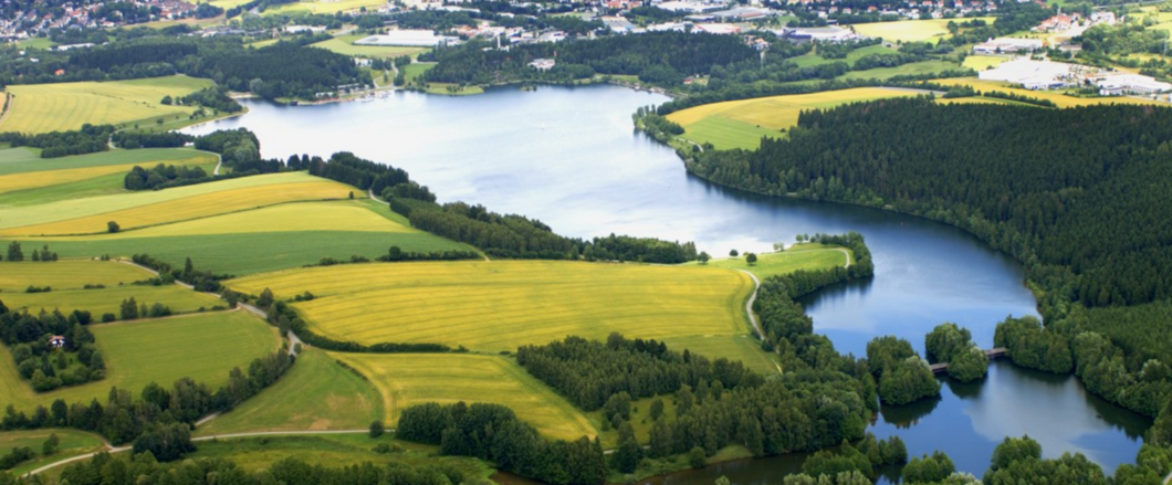 Hofer Untreusee von Oben