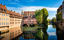 Dieses Foto zeigt die Stadt Nürnberg.