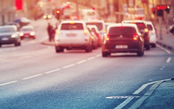 Autos auf der Straße