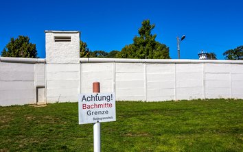 Auf diesem Foto ist das Museum Mödlareuth zu sehen